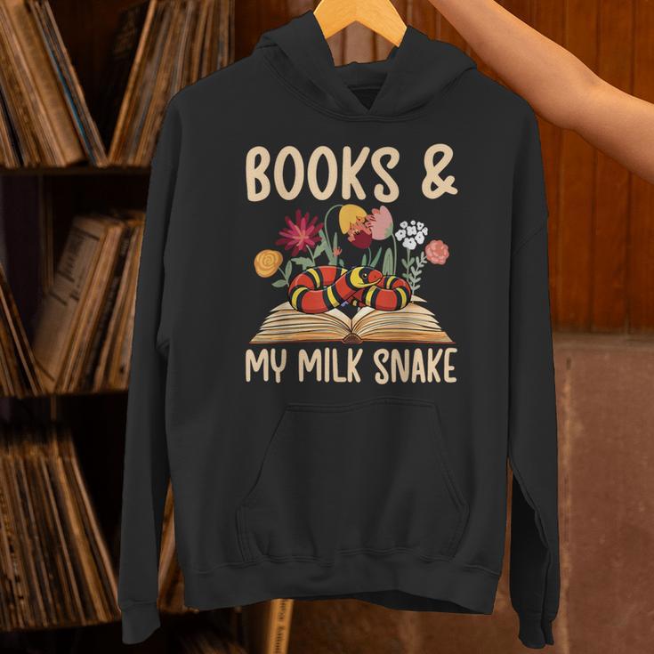 Books & My Milk Snake Owner Milk Snake Lover Milk Snakes Unisex Hoodie Books & My Milk Snake Owner Milk Snake Lover Milk Snakes Unisex Hoodie