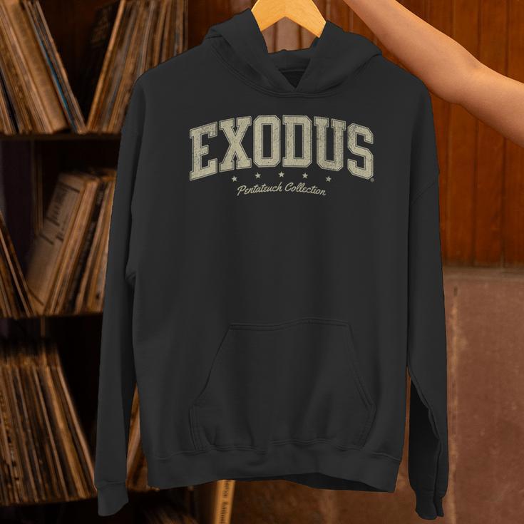 Books Of The Bible Exodus Old Testament Pentateuch Unisex Hoodie