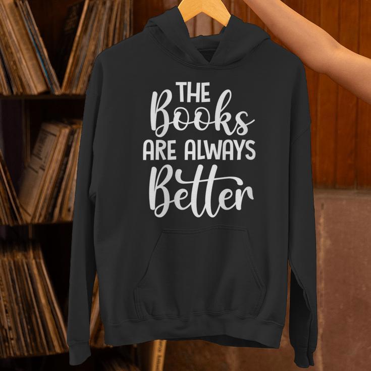 Books Book Reading Reader Bookworm Librarian Unisex Hoodie