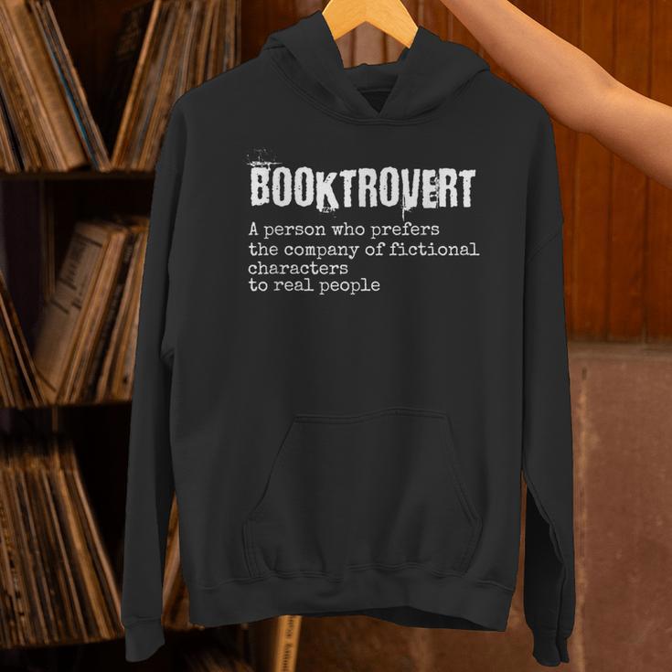 Booktrovert Reading Book Lover Unisex Hoodie