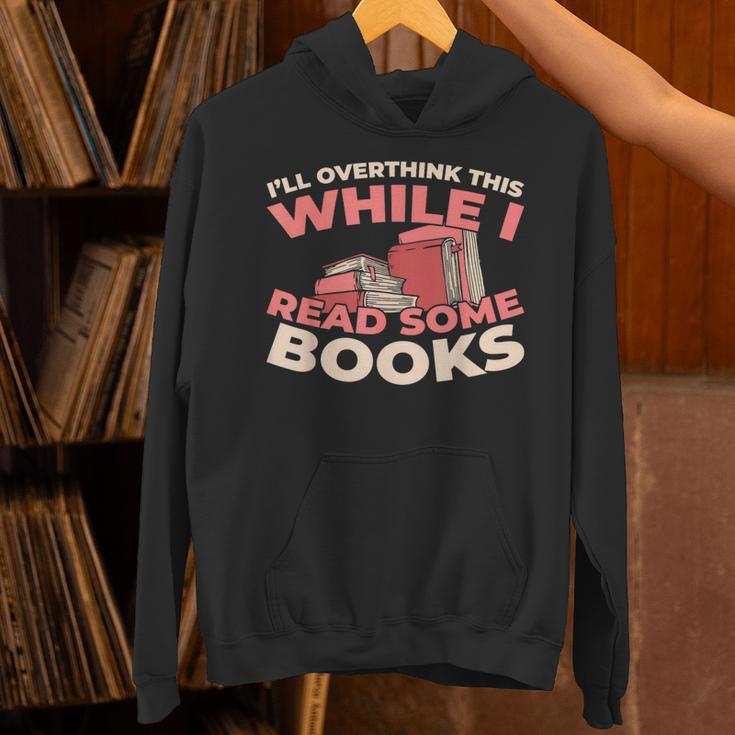 Bookworm Novel Writer Literature Bibliophile Library Books Unisex Hoodie