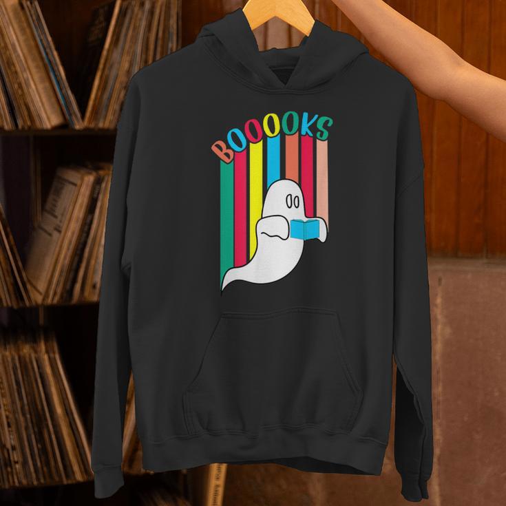 Booooks Boo Books Halloween Librarian Reading Lover Bookworm Unisex Hoodie Booooks Boo Books Halloween Librarian Reading Lover Bookworm Unisex Hoodie