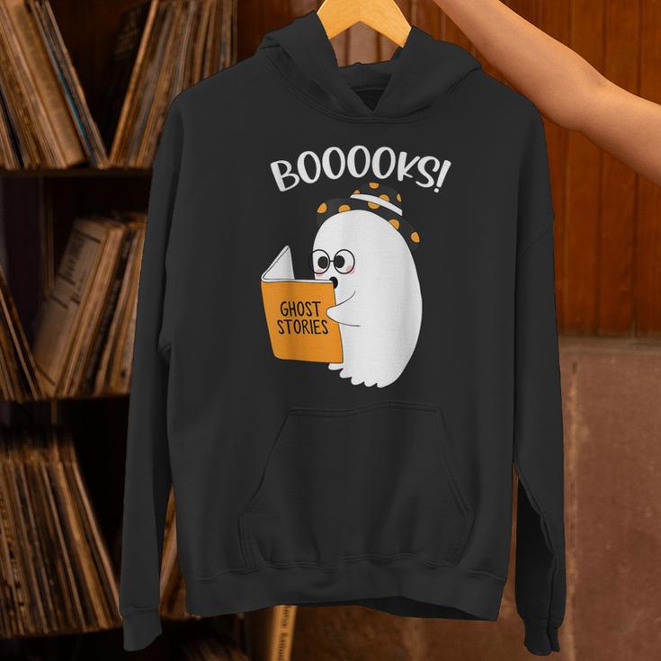 Booooks Ghost Reading Books Halloween Teacher Gift For Men Women Unisex Hoodie Booooks Ghost Reading Books Halloween Teacher Gift For Men Women Unisex Hoodie