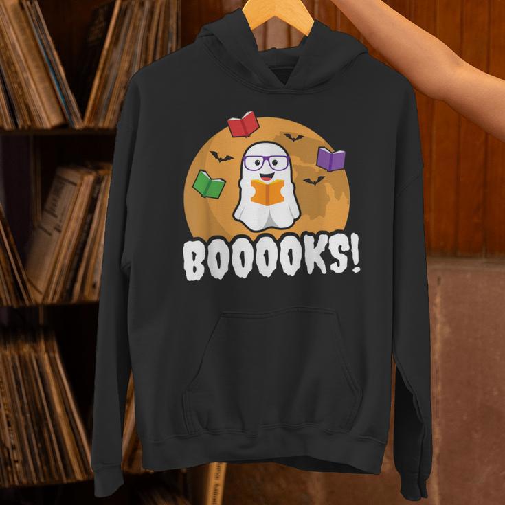 Booooks GhostShirt Boo Read Books Library Unisex Hoodie