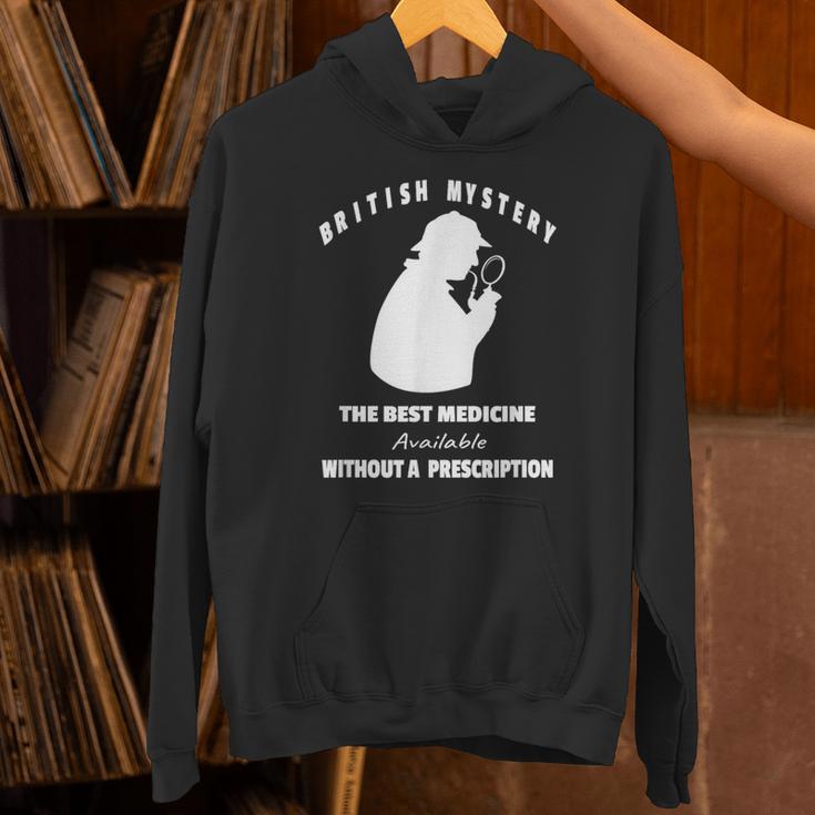 British Mystery Books Reader Crime Suspense Reading Lover Unisex Hoodie British Mystery Books Reader Crime Suspense Reading Lover Unisex Hoodie