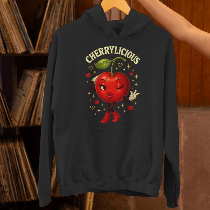 Cherrylicious キュート チェリー さくらんぼ おもしろフルーツ パーカー