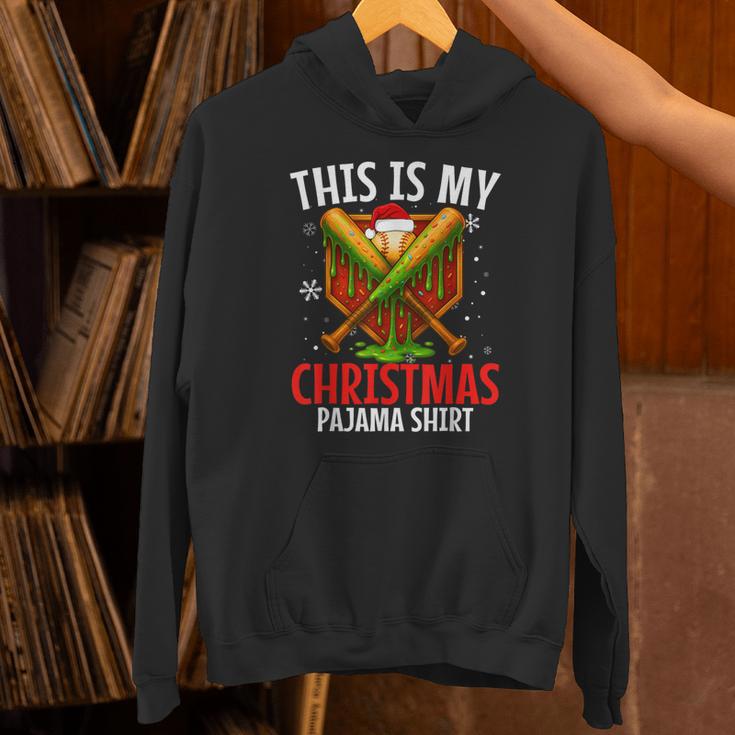 My Christmas Baseball Pajama Helmet Santa Xmas Men Boys Unisex Hoodie My Christmas Baseball Pajama Helmet Santa Xmas Men Boys Unisex Hoodie