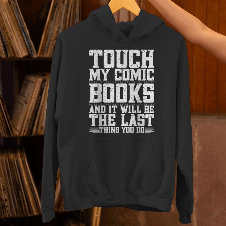 Comic Book Collecting Supplies Comics Collector Comic Books Unisex Hoodie