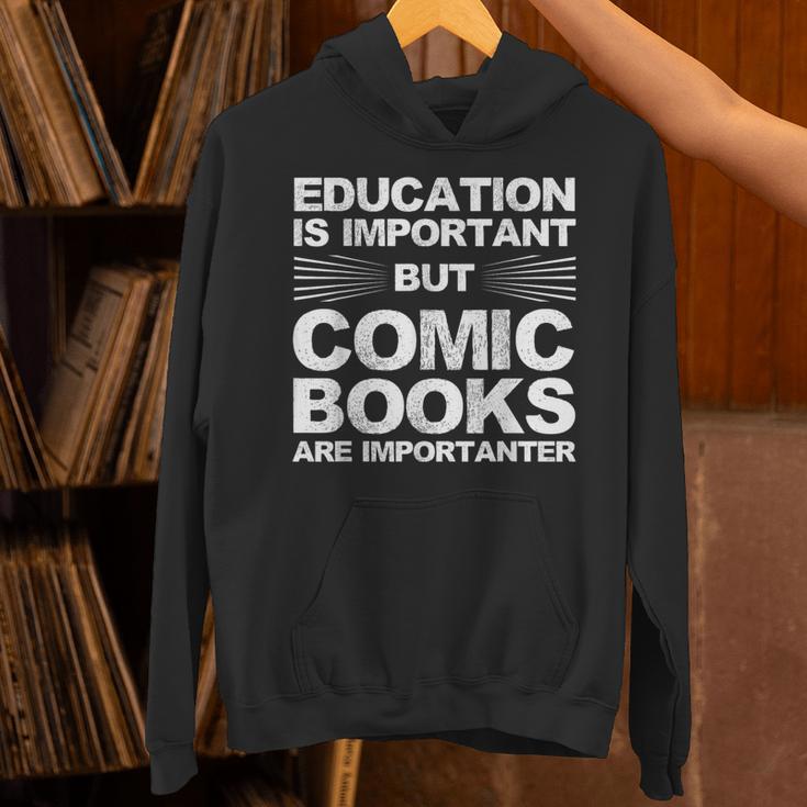 Cool Comic Book Art For Men Women Comic Book Cartoon Lovers Unisex Hoodie