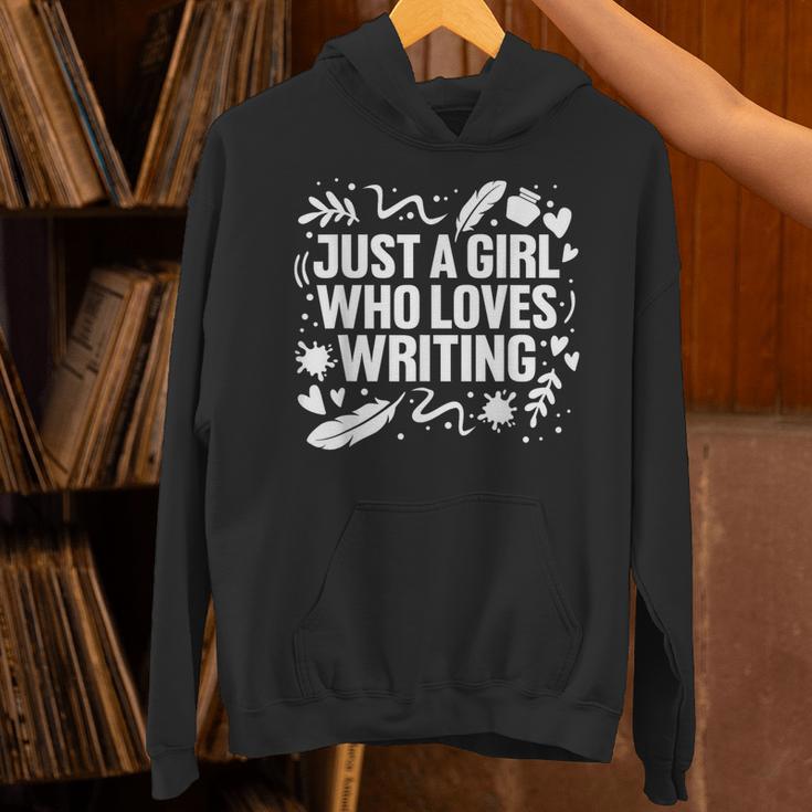 Cool Writing For Women Girls Book Writer Author Poetry Unisex Hoodie Cool Writing For Women Girls Book Writer Author Poetry Unisex Hoodie
