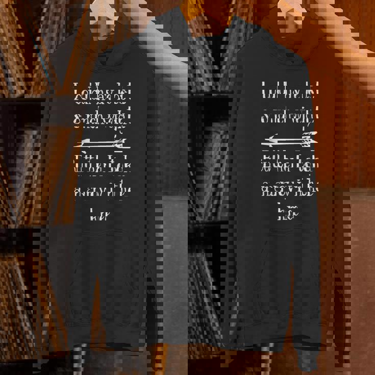 I Could Have Losto Much Weight Arrow In The Knee パーカー