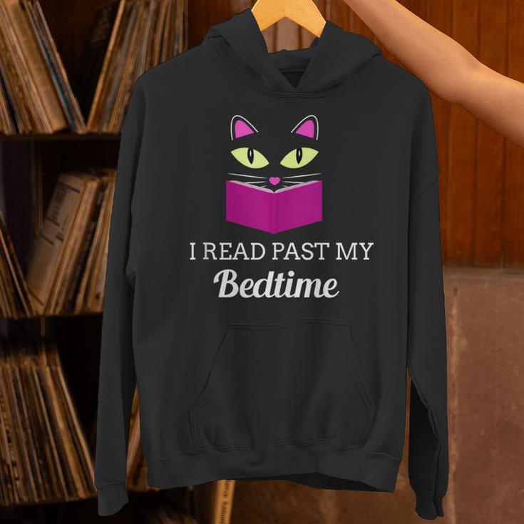 Cute Cat Reading Book Lover Graphic Unisex Hoodie Cute Cat Reading Book Lover Graphic Unisex Hoodie