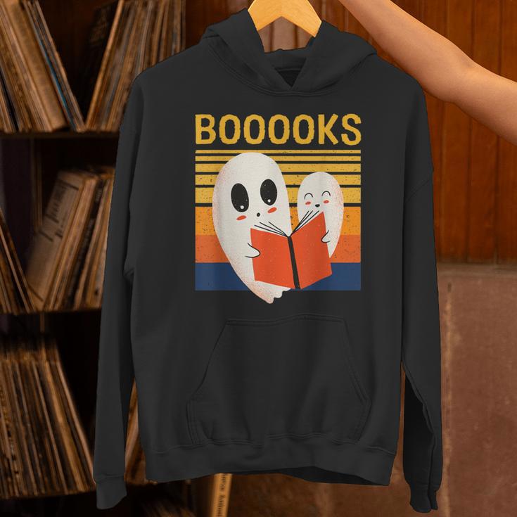 Cute Ghost Book Reading Halloween Teacher Puns Booooks For Men Women Kids Unisex Hoodie Cute Ghost Book Reading Halloween Teacher Puns Booooks For Men Women Kids Unisex Hoodie