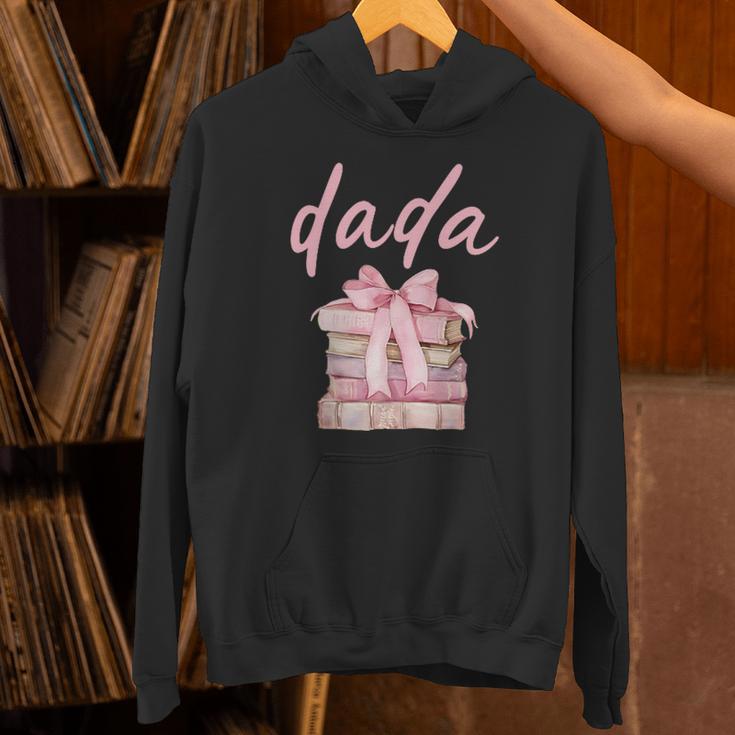 Dada Book First Chapter Birthday Girl Coquette Bow Matching Unisex Hoodie