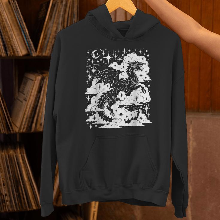 Dark Academia Fantasy Dragon Book Lover Bookish Goblincore Unisex Hoodie