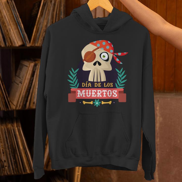Dia De Los Muertos Piratekull Day Of Dead ギフト 長袖tシャツ パーカー