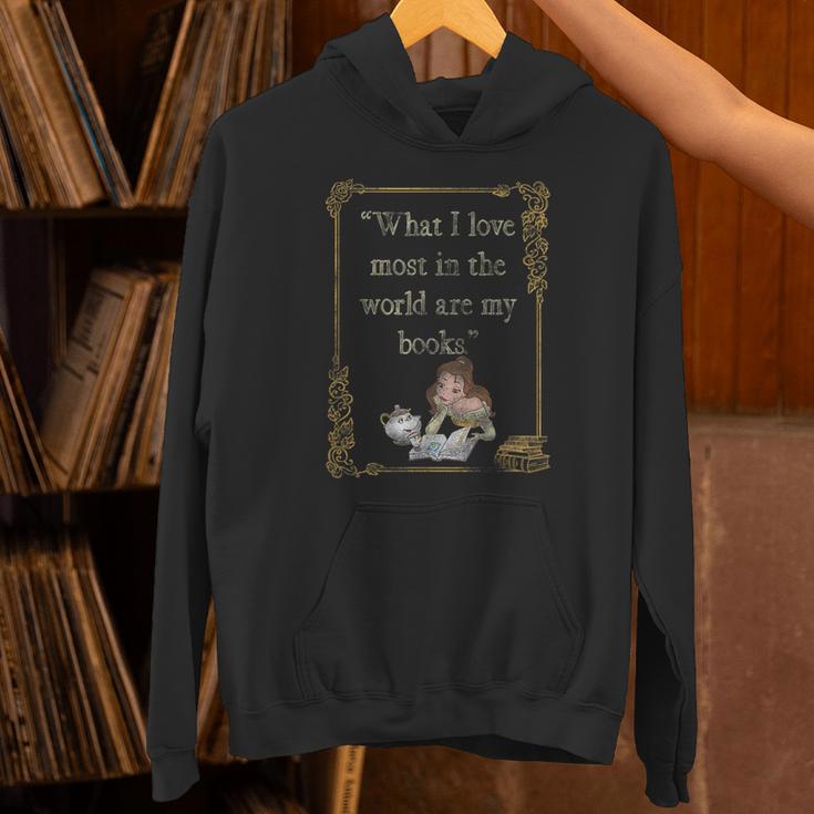 Disney Beauty And The Beast Group Shot What I Love Most Book Unisex Hoodie Disney Beauty And The Beast Group Shot What I Love Most Book Unisex Hoodie
