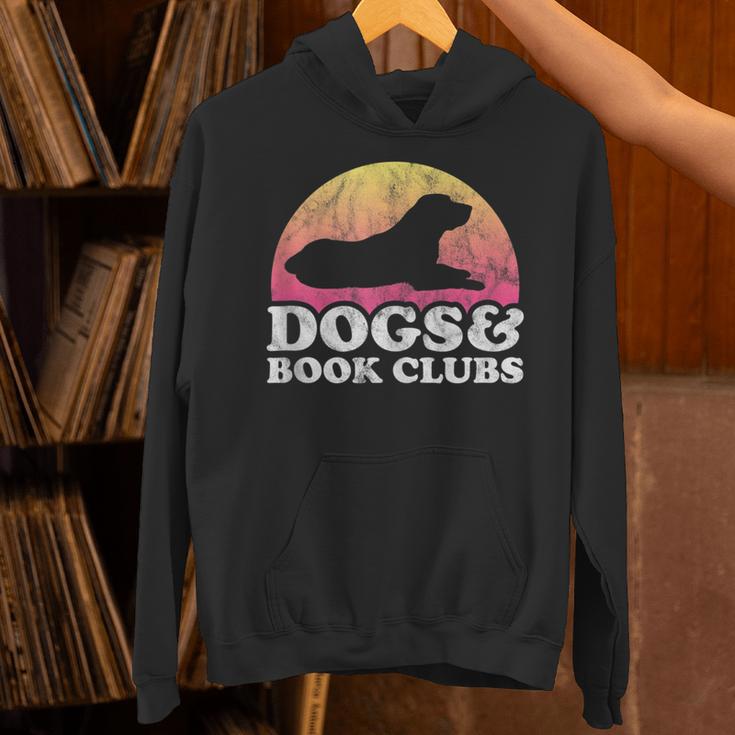 Dogs And Book Clubs Or Women's Dog And Book Club Unisex Hoodie