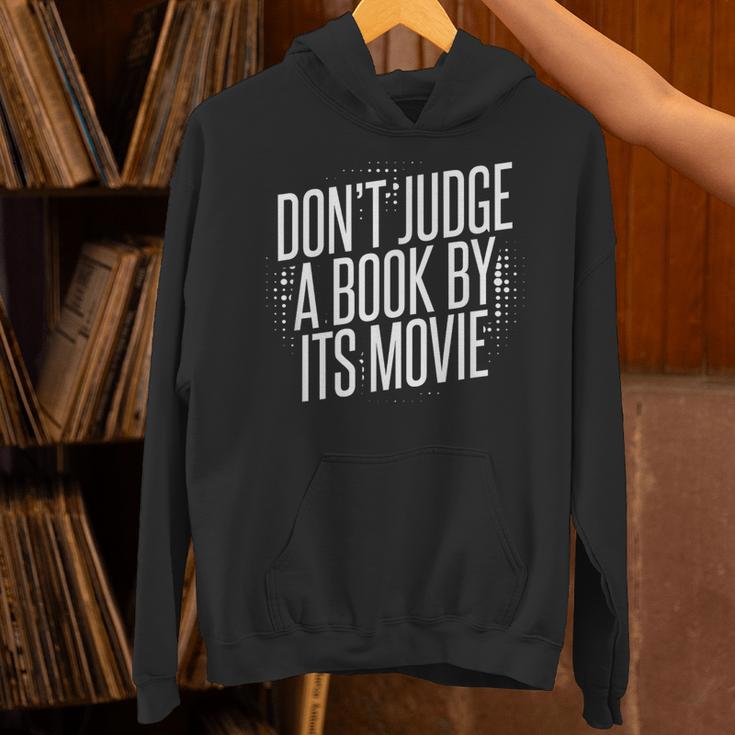 Don't Judge A Book By Its Movie Unisex Hoodie Don't Judge A Book By Its Movie Unisex Hoodie