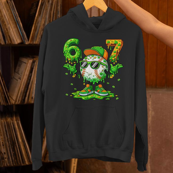 Drip Baseball Irish Shamrock St Patricks Men Boy Kid Unisex Hoodie