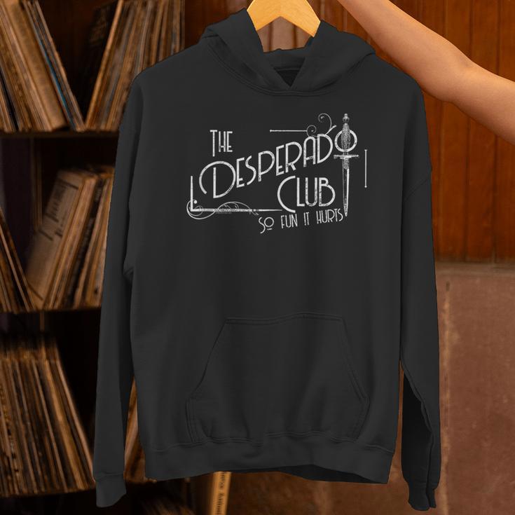 Dungeon Crawler Carl The Desperado Club Sign Sci-Fi Book Unisex Hoodie