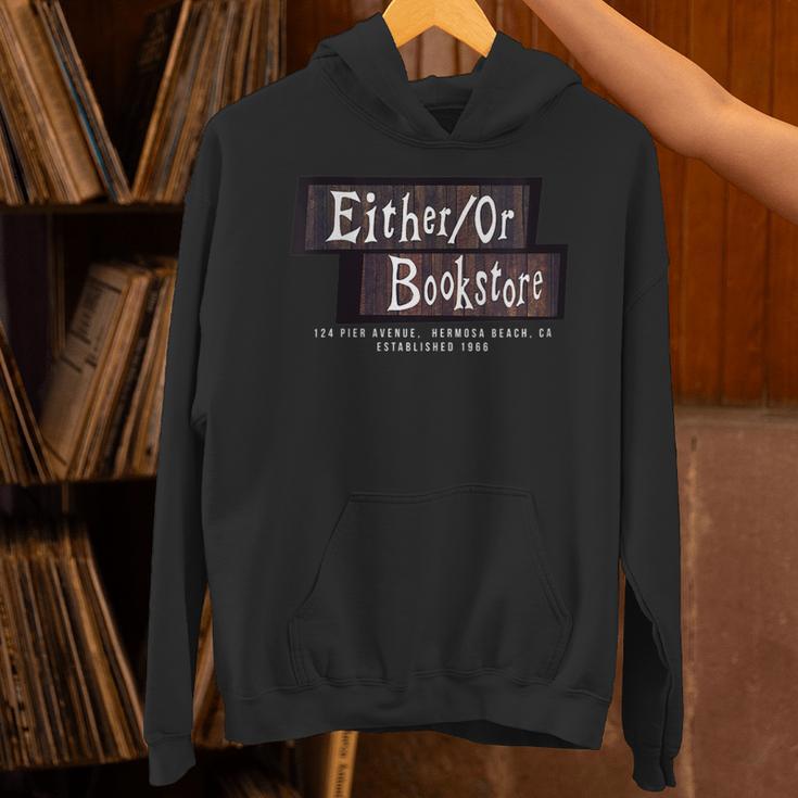 EitherOr Bookstore Unisex Hoodie