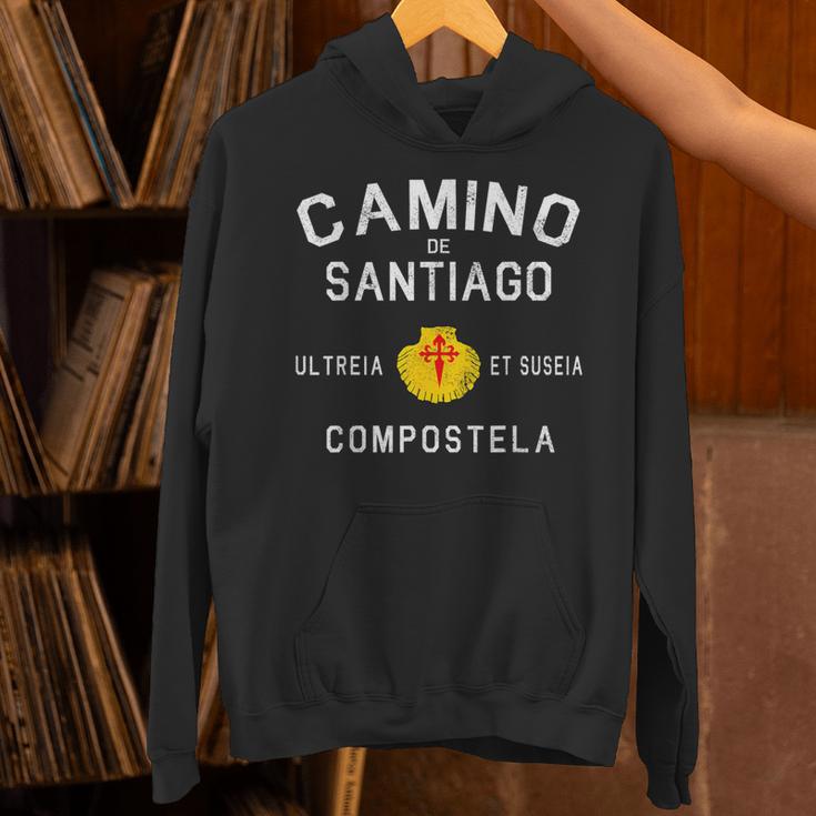 El Camino Deantiago Buen Caminot James Way ハイキングギフト パーカー