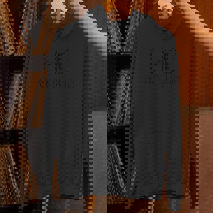 EMc2物理学が語る、コーヒーを介したオタクのダジャレ・エネルギー パーカー