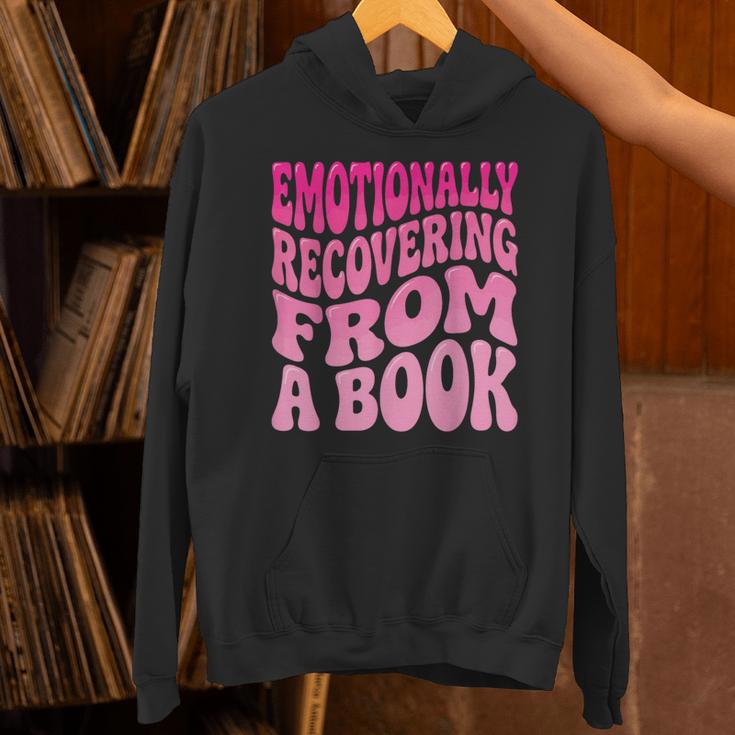 Emotionally Recovering From A Book Unisex Hoodie Emotionally Recovering From A Book Unisex Hoodie