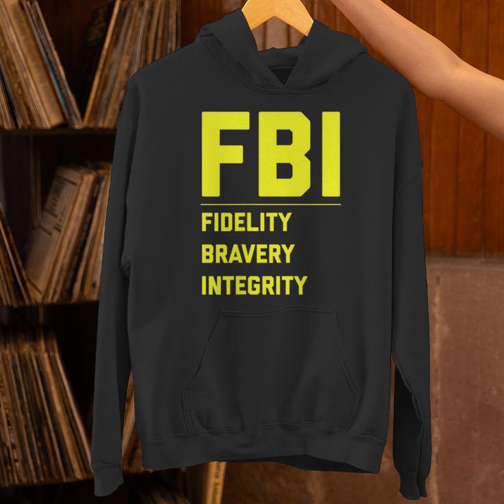 Fbi Motto 「Fidelity Bravery Integrity」 法執行機関 パーカー