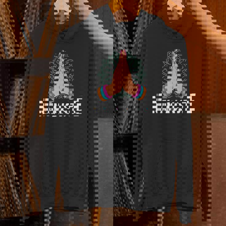 Fold Your Hands 瞑想 ナマステ パーカー