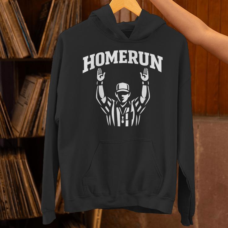 Football Referee Tee Touchdown Baseball Homerun Unisex Hoodie
