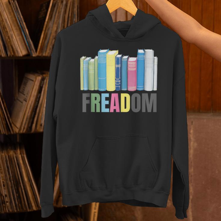 Freadom Books Reader Librarian Reading Unisex Hoodie