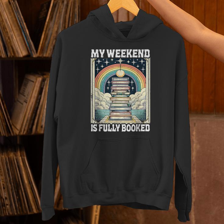 My Weekend Is Fully Booked Book Rainbow Reading Bookworm Unisex Hoodie My Weekend Is Fully Booked Book Rainbow Reading Bookworm Unisex Hoodie