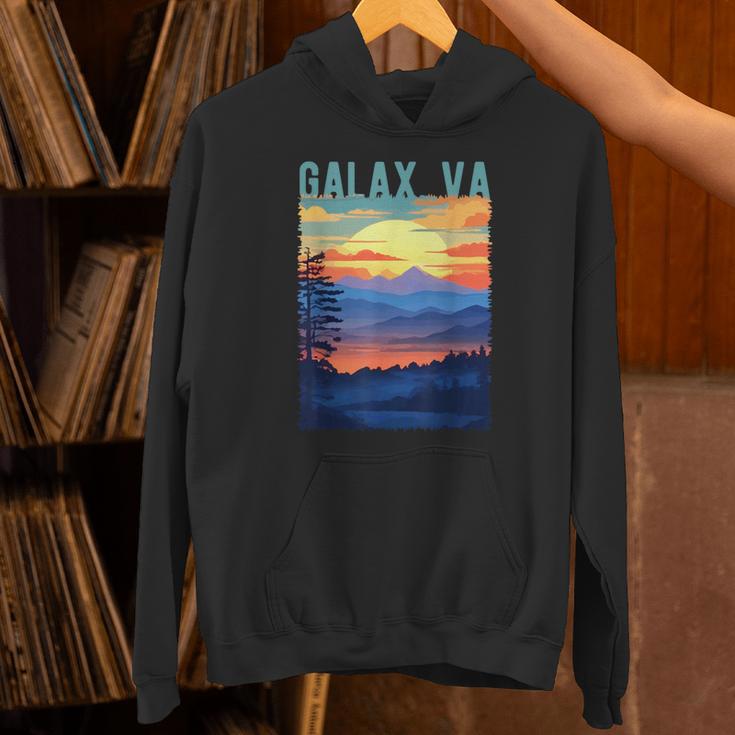 Galaxirginia Usa 山景色 サンセットスタイルデザイン パーカー