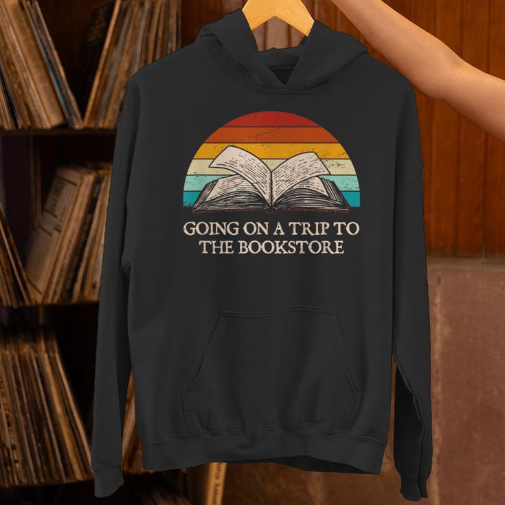 Going On a Trip To The Bookstore Book Lover Humor Unisex Hoodie