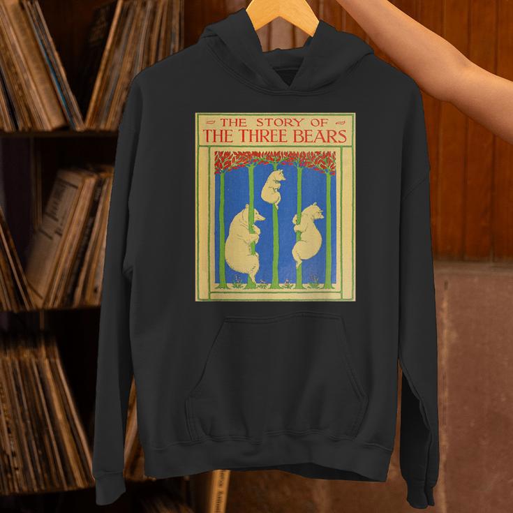 Goldilocks And The Three Bears Book Cover Unisex Hoodie