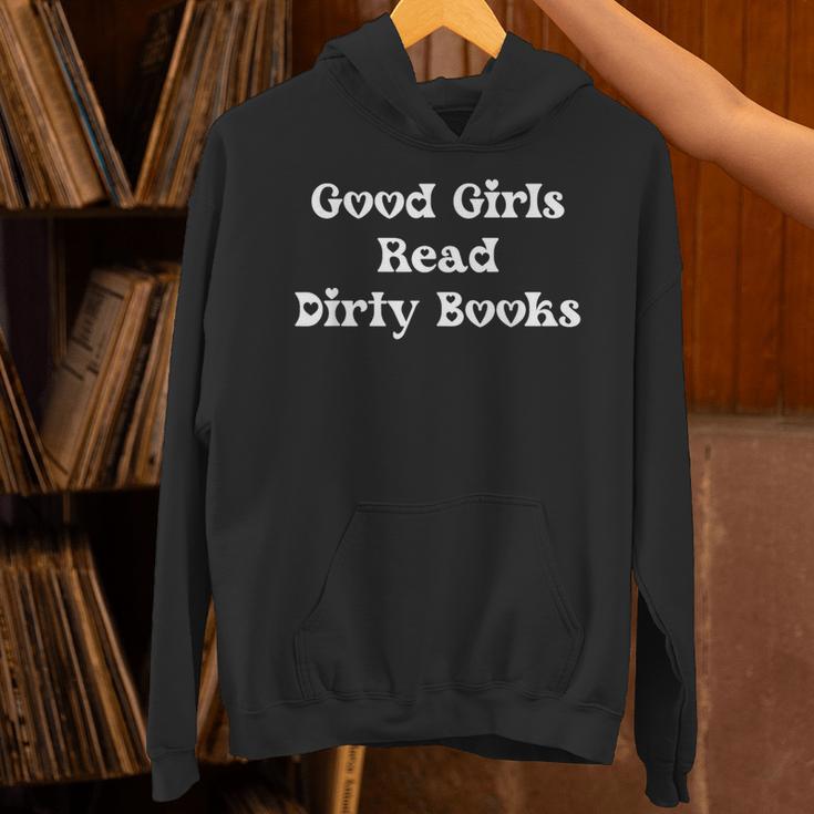 Good Girls Read Dirty Books ShirtSmut Hot Girls Read Smutt Unisex Hoodie