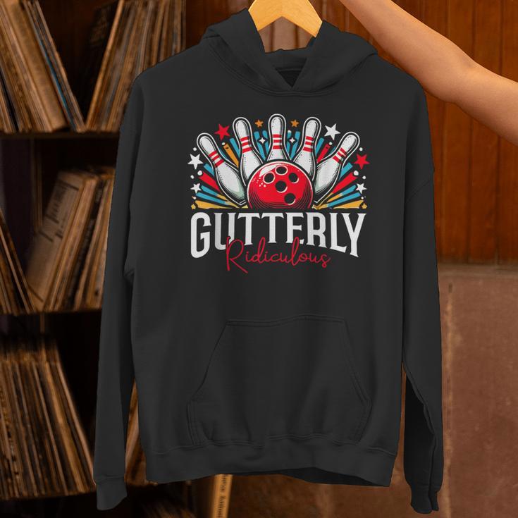 Gutterly とんでもないボーリングスポーツボウラー パーカー