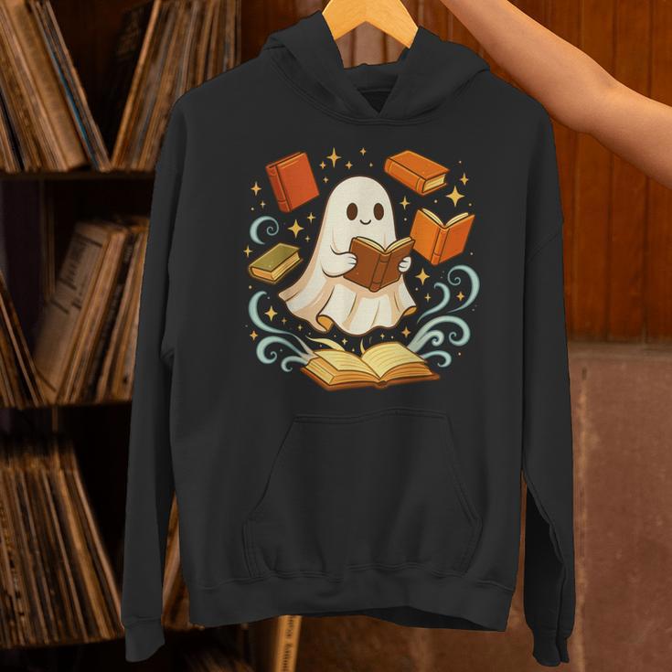 Halloween Cute Ghost Shirt Reading Books Ghost Unisex Hoodie Halloween Cute Ghost Shirt Reading Books Ghost Unisex Hoodie