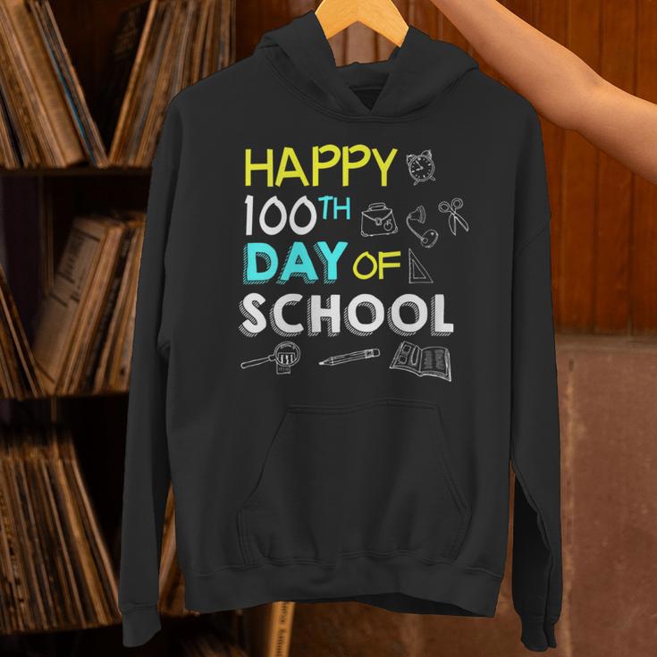 Happy 100th Day Of 5th Fifth Grade Books School Teacher Unisex Hoodie