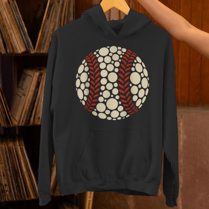 Happy Dot Day Baseball Colorful Polka Dots Boy And Youth Unisex Hoodie Happy Dot Day Baseball Colorful Polka Dots Boy And Youth Unisex Hoodie