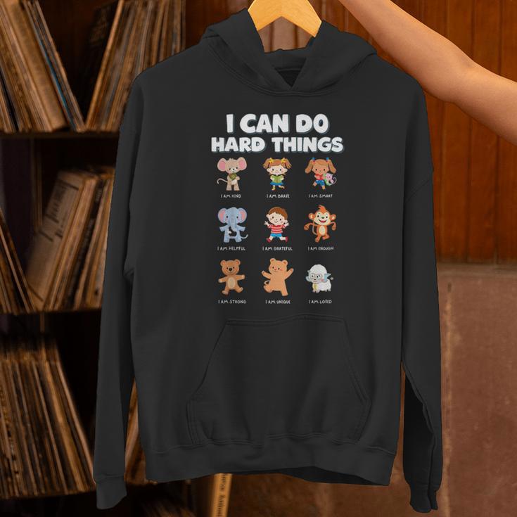 I Can Do Hard Things Children's Book Characters Unisex Hoodie I Can Do Hard Things Children's Book Characters Unisex Hoodie