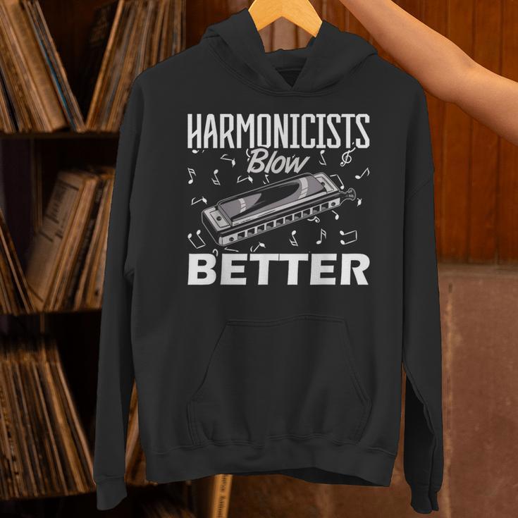 Harmonicists Blow Better ハーモニカ パーカー