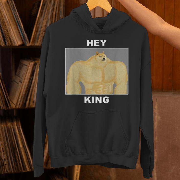 Hey Kingwole Doge Meme パーカー