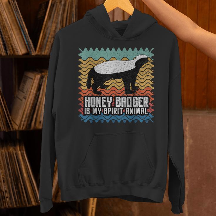 Honey Badger Is Mypirit Animal パーカー