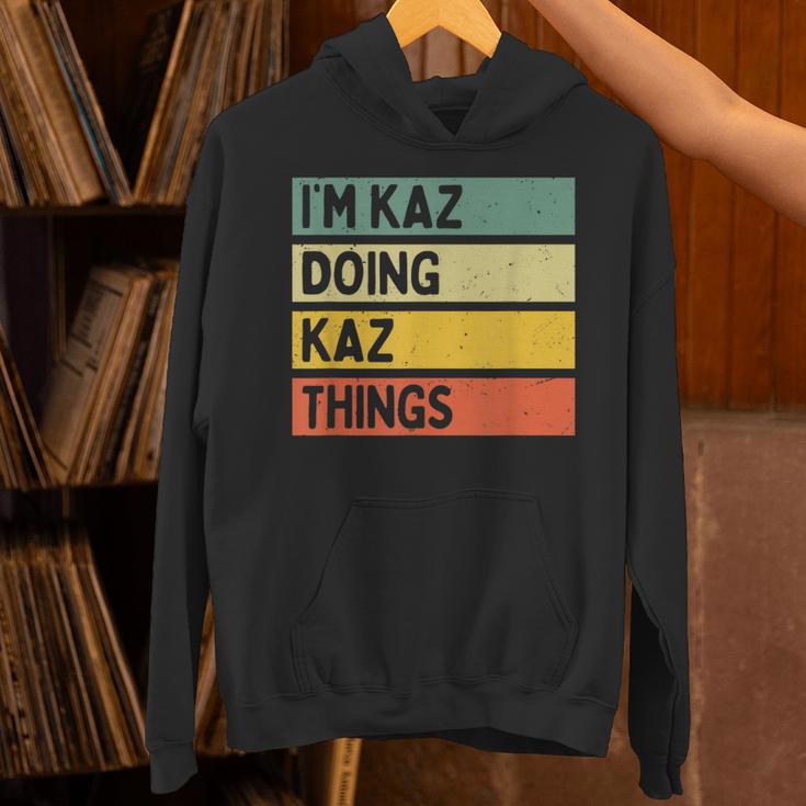 I'm Kaz Doing Kaz Things 面白い名言 パーカー