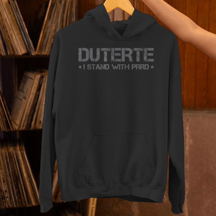 Itand With Digong Duterte Prrd Du30 フィリピン国旗 パーカー
