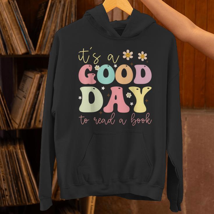 It’s A Good Day To Read A Book Lovers Library Reading Women Unisex Hoodie It’s A Good Day To Read A Book Lovers Library Reading Women Unisex Hoodie
