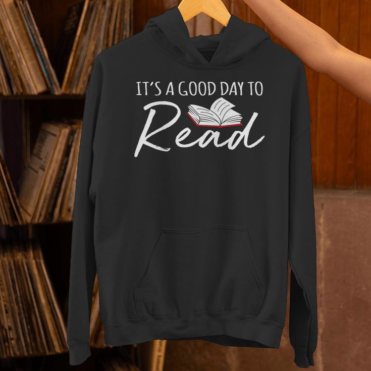 It's A Good Day To Read Book Reader Reading Graphic Unisex Hoodie